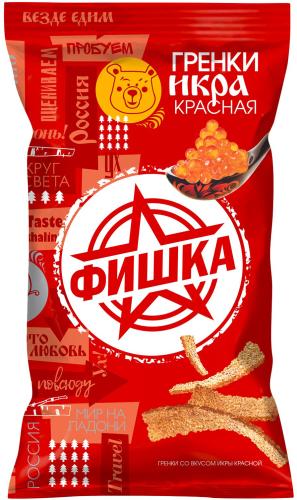 

Гренки Фишка Икра красная 120 г