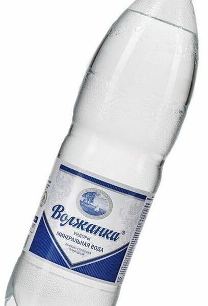Вода Волжанка минеральная лечебно-столовая газированная 1.5л