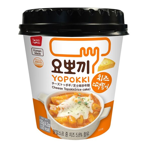 Рисовые клецки Yopokki топокки с сырным соусом 120 г