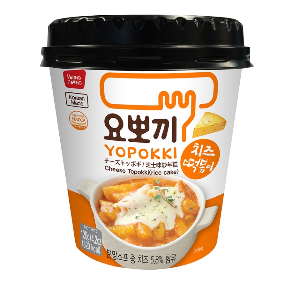 

Рисовые клецки Yopokki топокки с сырным соусом 120 г