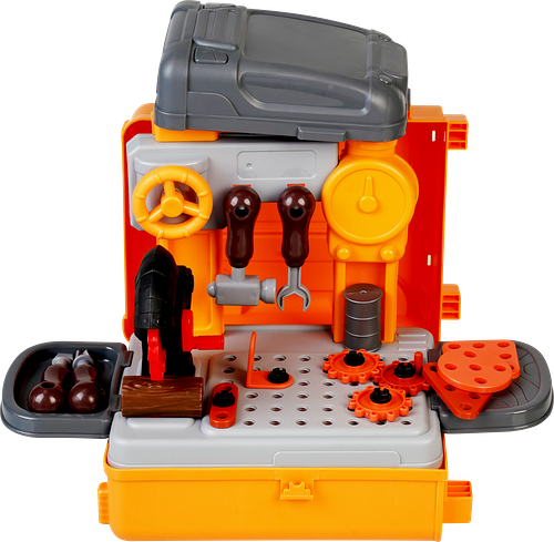 Набор игровой BIGGA Инструменты в чемоданчике, 36 предметов, Арт. 907122328