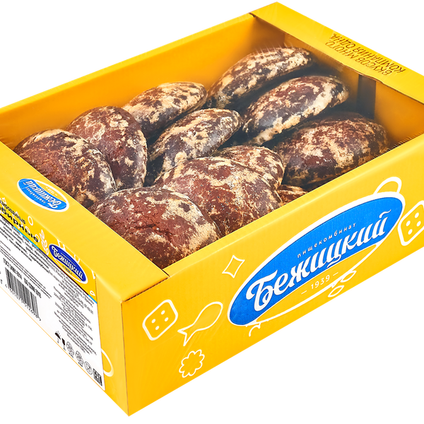 Пряники СЛАНА Имбирные заварные глазированные, вес