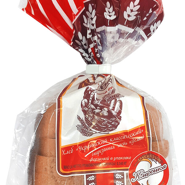 Хлеб ржано-пшеничный Знак хлеба Украинский Классический формовой в нарезке