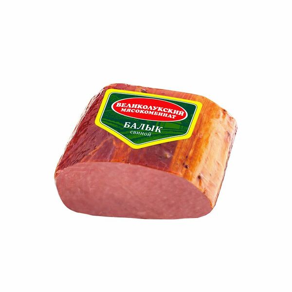Балык свиной Великолукский Мясокомбинат сырокопченый