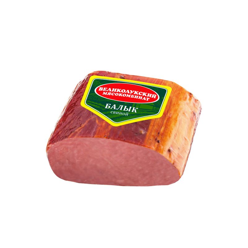 

Балык свиной Великолукский Мясокомбинат сырокопченый