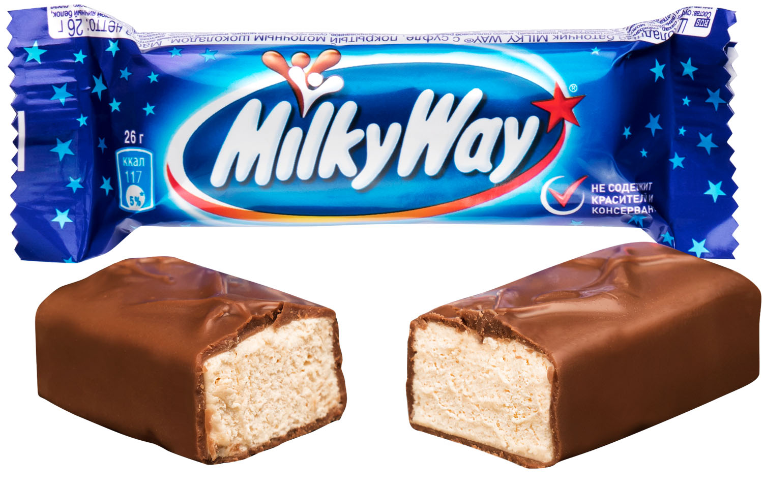 

Батончик Milky Way шоколадный с суфле 26 г
