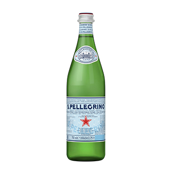 

Вода минеральная S.Pellegrino газированная стекло 750 мл