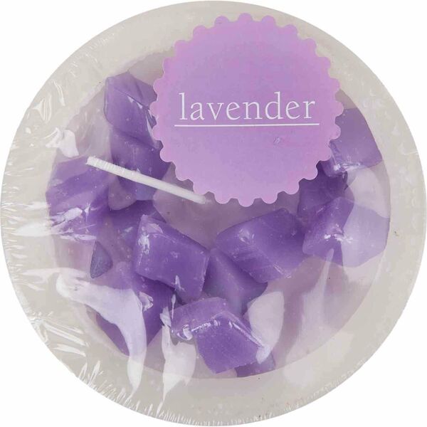 Свеча парафиновая H50 Лаванда, 120 мм