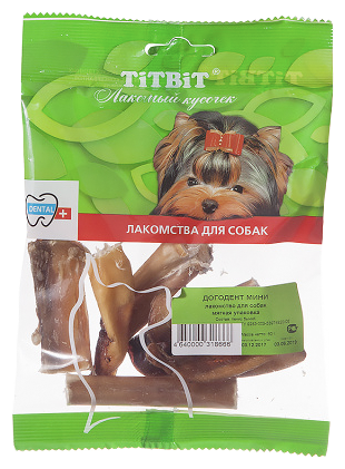 Лакомство для собак TiTBiT Догодент мини в мягкой упаковке 