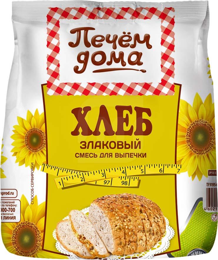 

Смесь для выпечки Печем дома Хлеб злаковый