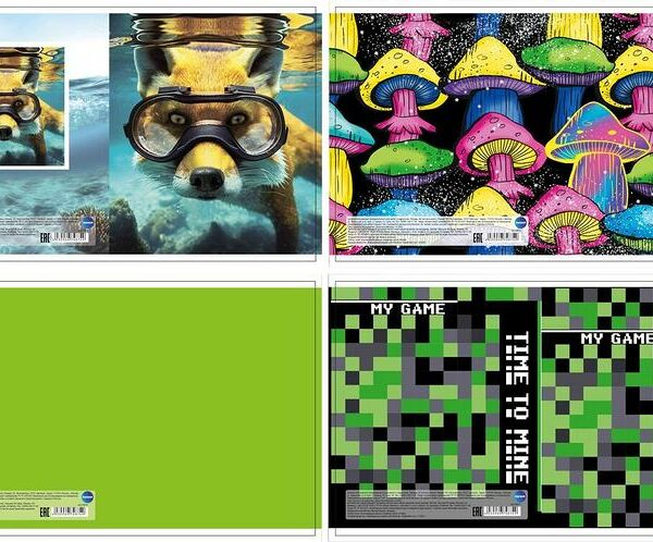 Тетрадь Centrum в клетку А5 96л в ассортименте 1шт.