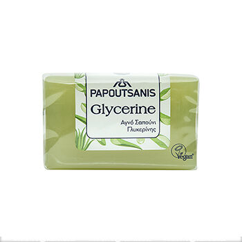 Мыло кусковое Papoutsanis Glycerine с ароматом алоэ Papoutsanis S.A.