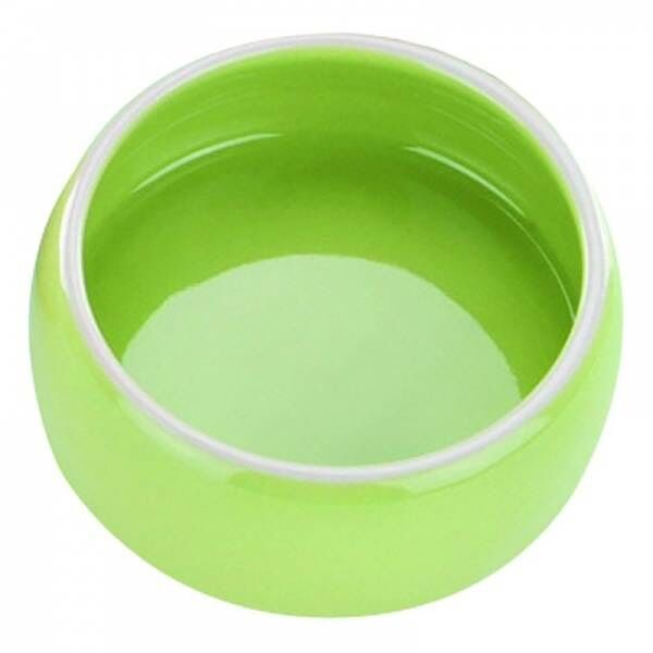 NOBBY Миска для животных керамика зеленая 0,125л