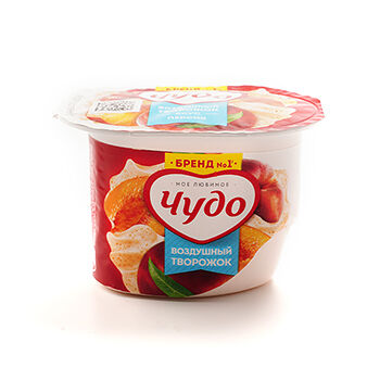 Творог взбитый Чудо Персик 5.8% 85г