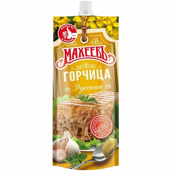 Горчица Махеевъ Русская столовая, 140г