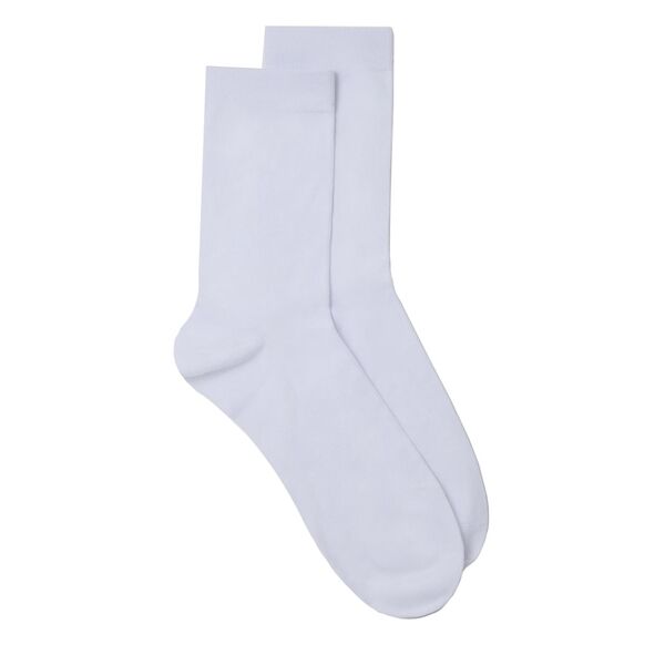 Носки из хлопка классической длины мужские, цвет белый, Belle You, размер 42-43 (27), Китай