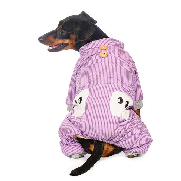 Комбинезон для собак 3XL фиолетовый (девочка)
