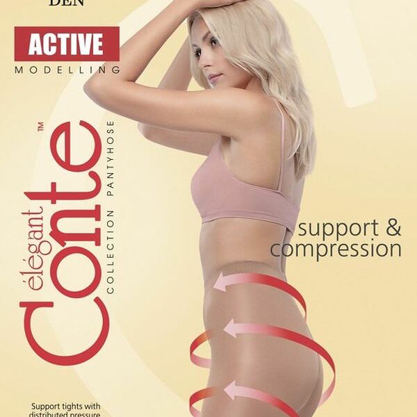 Колготки женские Conte Elegant Active natural 40 Den размер 2