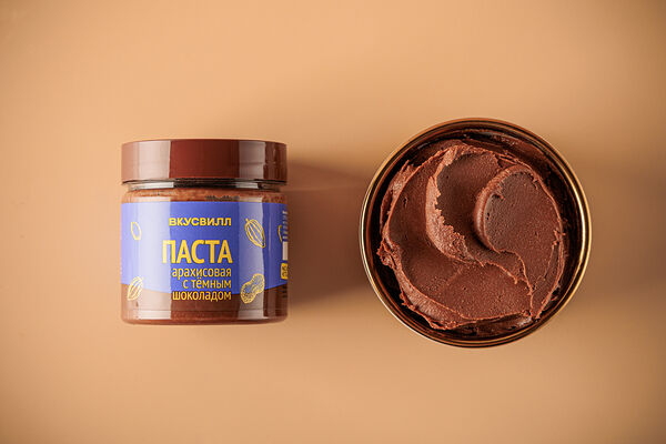 Арахисовая паста с темным шоколадом