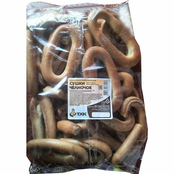 Сушки ТХК Челночок 300г