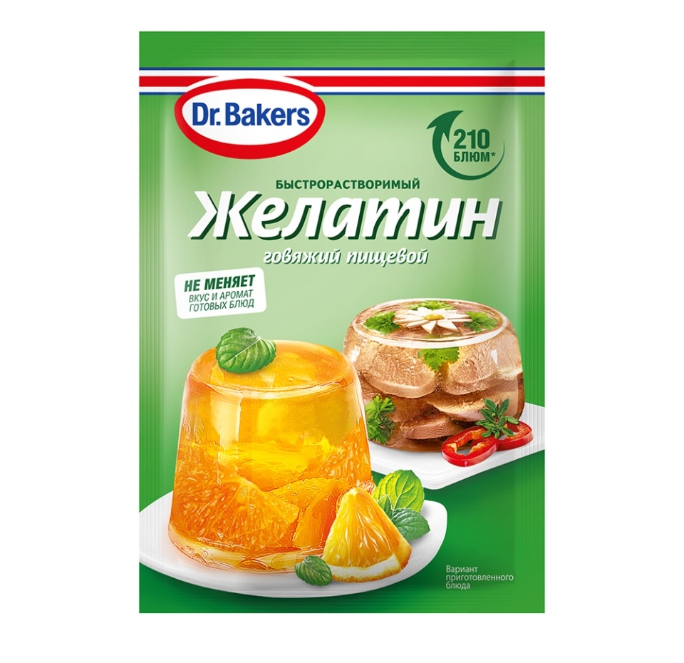 

Желатин Dr.Oetker говяжий быстрорастворимый 20 г