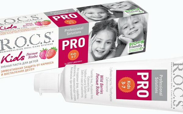 Зубная паста R.O.C.S. PRO Kids Лесные Ягоды 45г