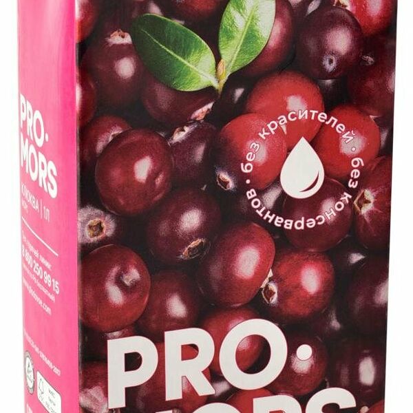 Морс - клюква ТМ Pro mors (Про морс)
