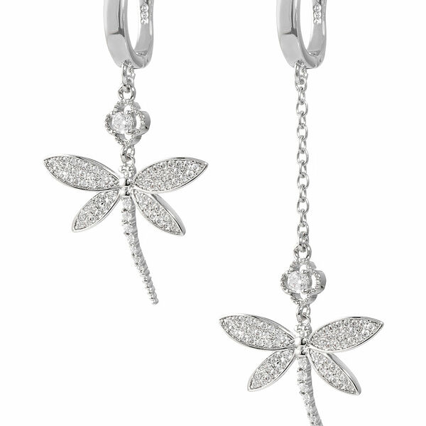 RONDA S/S 23 Серьги E281c, бижутерный сплав, фианиты