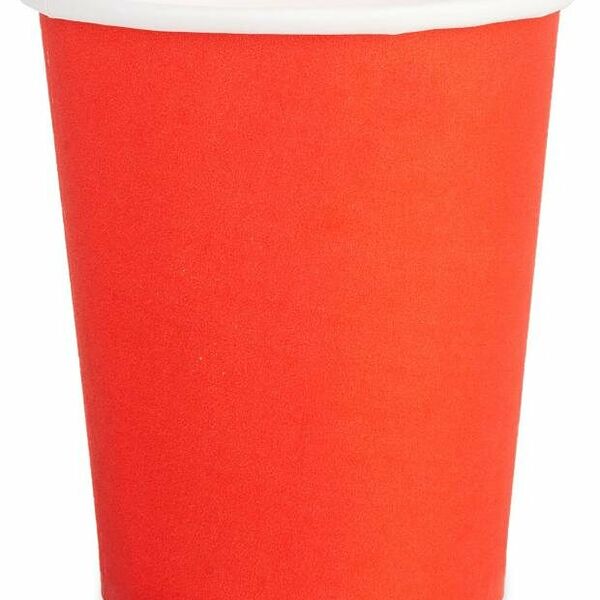 Стакан бумажный Actuel Красный 250 мл, 50 шт