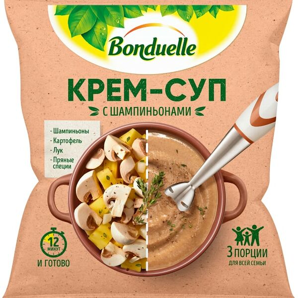 Смесь Bounduelle Крем-суп с шампиньонами 350г