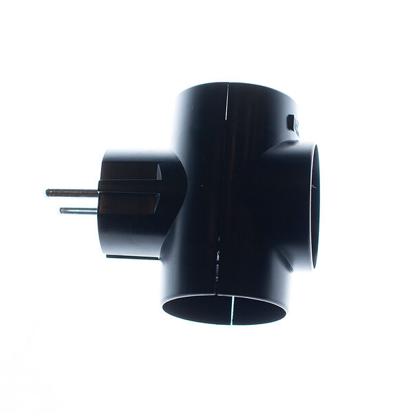 Разветвитель электрический тройник куб РЕАЛЬНАЯ ЭЛЕКТРИКА