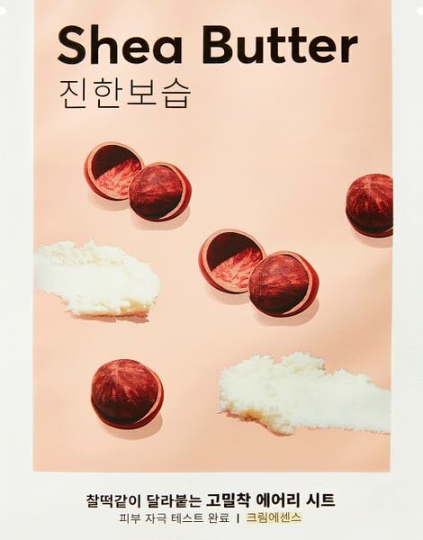 Маска для лица Missha Airy Fit увлажняющая с маслом ши для сухой кожи тканевая 19г