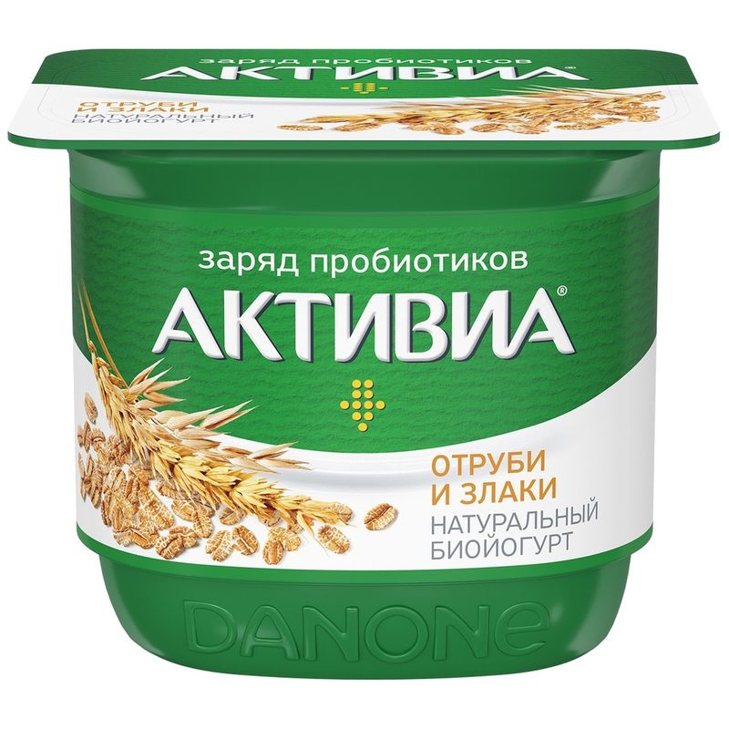 

Биойогурт Активиа Отруби и злаки 2,9% 150 г