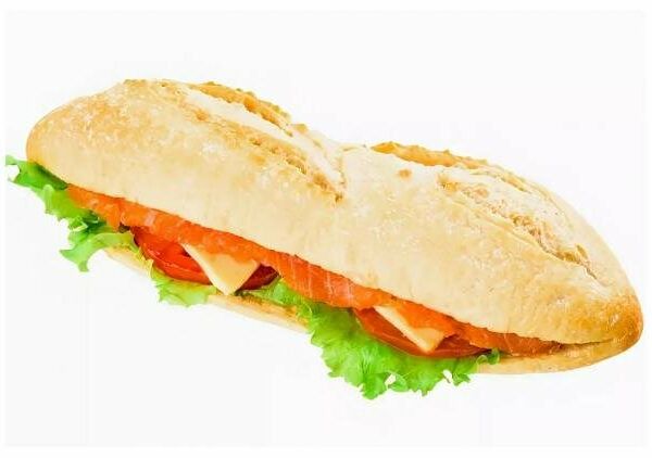 Сэндвич Ашан с рыбой