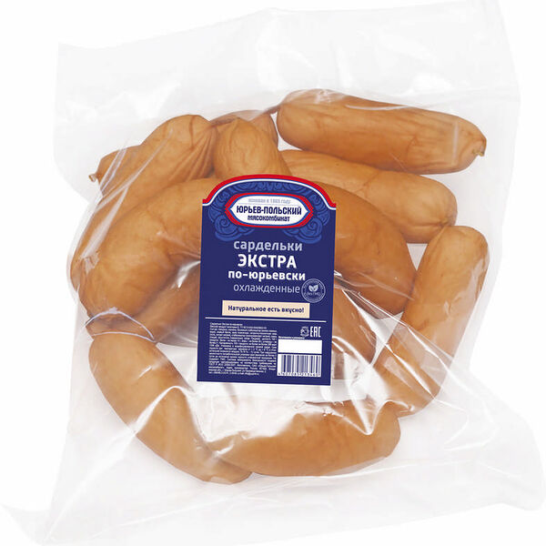 Сардельки Юрьев-Польский мясокомбинат Экстра