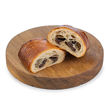 Булочка Французская с шоколадом (5 шт/упак)