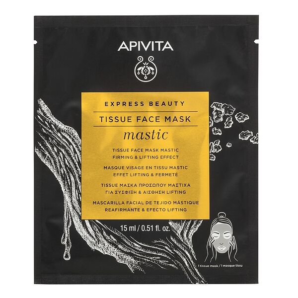 Маска тканевая для лица Apivita Express Beauty 15 мл мастика