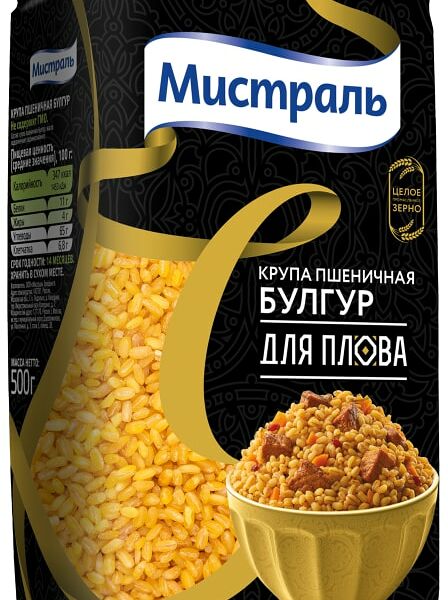 Булгур Мистраль для плова 500г