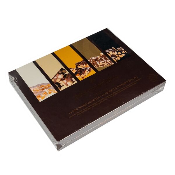 Ассорти турронов Pablo Garrigos Ibanez 5 видов 170 г в подарочной коробке, Испания