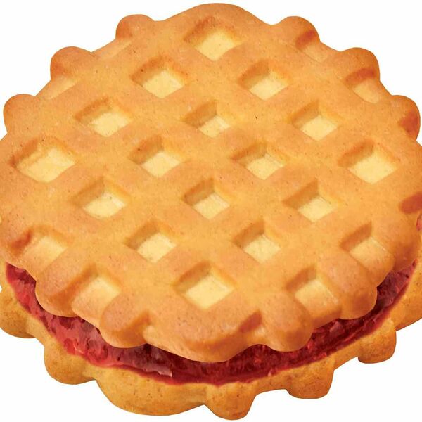 Хлебобулочное изделие сдобное Дымка Домашнее вафля малина упаковка вес