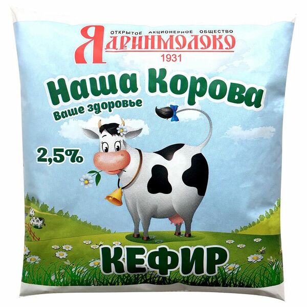 Кефир Ядринмолоко 2.5%, 450г