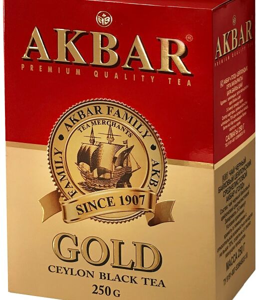 Чай черный Akbar Gold 250г