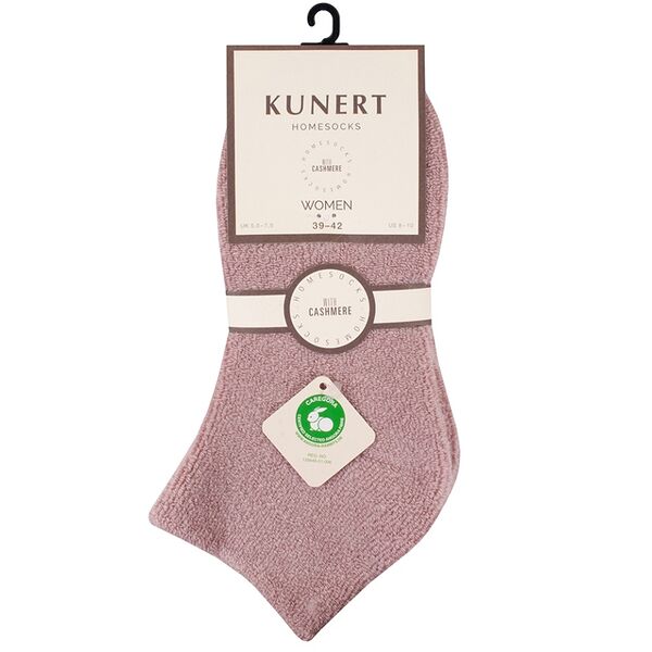 Носки женские Kunert Homesocks с кашемиром, цвет розовый, размер 39-42