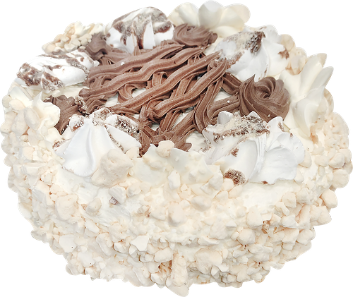 Торт Кондитерский дом Тортилы Безе с орехами, 500г