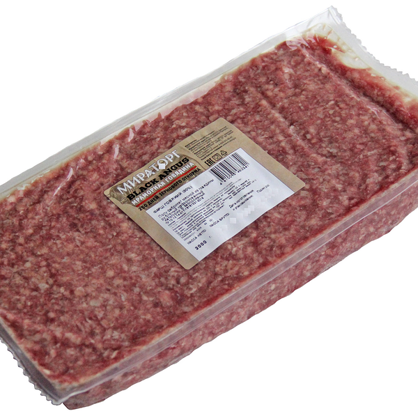 Фарш Мираторг говяжий охлажденный 80%