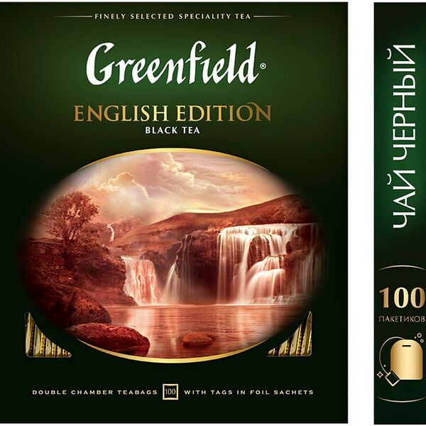 Чай черный Greenfield English Edition 100*2г