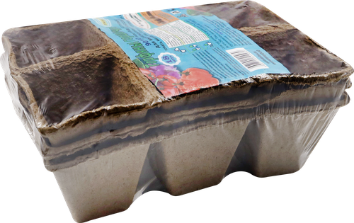 

Горшочек торфяной Умный огород квадратный 9 х 9 см 6 ячеек 3 шт.