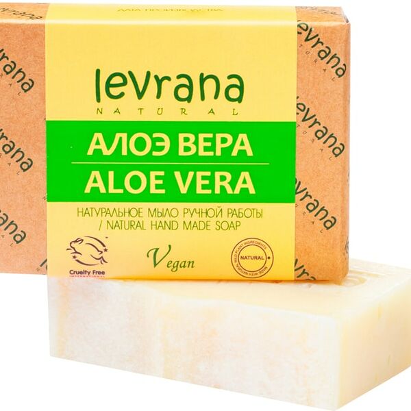 Мыло Levrana Алоэ Вера натуральное ручной работы 100г