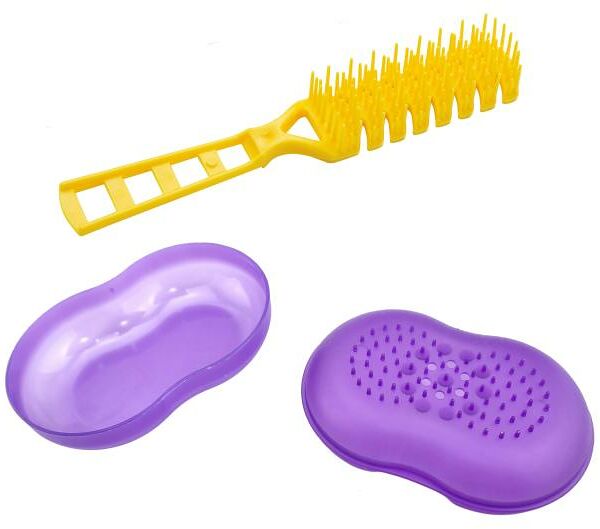 Набор VaLeXa контейнер ежик и расческа