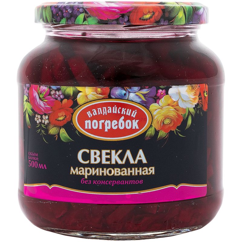 

Свекла маринованная Валдайский погребок 500 г